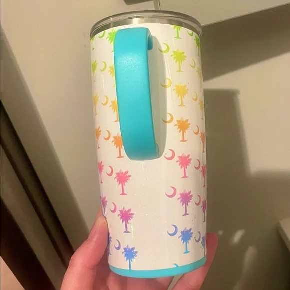 Swig tumbler with South Carolina palmetto theme - Picture 3 of 4